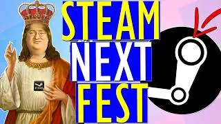 STEAM NEXT FEST 2026 COME&Ccedil;OU!! - Os MELHORES JOGOS GR&Aacute;TIS para JOGAR