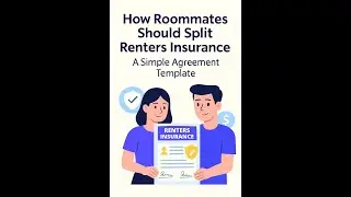 How Roommates Should Split Renters Insurance: A Simple Agreement Template