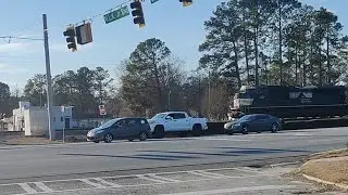 NS 1217 leads a southbound intermodal towards Unadilla, Georgia.