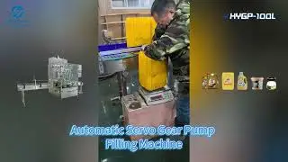 Servo Gear Pump Filling and Capping Machines Line HYGP-100L