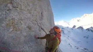Murciana 78 al Naranjo de Bulnes en invierno