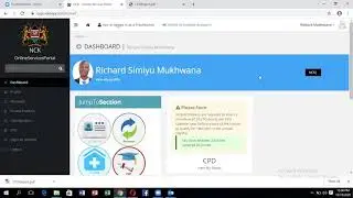 How to renew your NCK licence  Part 1. WhatsApp 0770180701 for assistance.watch & subscribe.