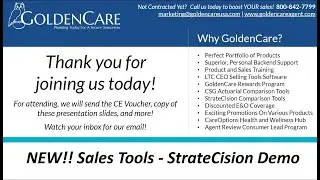 Sales Strategies:  StrateCision Long-Term Care Insurance Comparison Tool