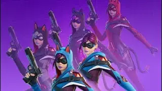 Vix Skin Gameplay in FORTNITE  [ヴィックス] エンジョイ勢のおじさんはビクロイ出来るのか!?