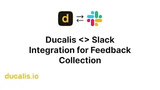 Ducalis Slack Integration for feedback collection
