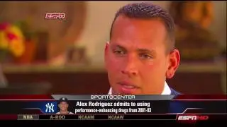 ESPN Sportscenter: Alex Rodriguez Interviewed by Peter Gammons Part 4/4
