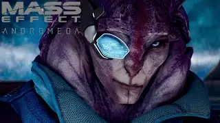 Jaal un alieno tutto da scoprire.  Mass Effect Andromeda gameplay ita