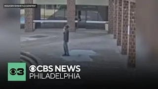 Surveillance images show suspect in shooting at Oxford Valley Mall in Langhorne, Pa.