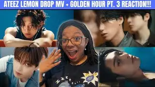 ATEEZ LEMON DROP MV + GOLDEN HOUR PART 3 ALBUM REACTION!! THIS SONG IS CRAZY!!