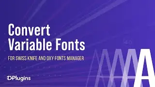 Convert Variable Font
