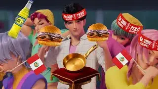 MI PAN CON CHICHARRON GANADOR! 👑🗣️🐽| PARODIA PERUANA | Kpop Demon Hunters❤️