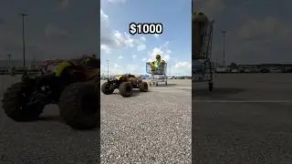 $5 vs $1,000 RC Grocery Cart Pull