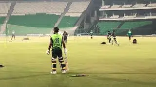 Babar Azam, Fakhar Zaman & Khawaja Nafy  Batting Practice Australia T20 Series 1st Day Practice