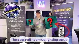 The Best Full Room Uplighting Setup