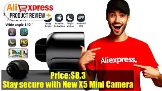 Must-Have Wireless Surveillance Camera! Incredible New X5 Mini Camera Review 2021