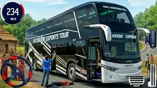 New Heavy Driver Bus Simulator 2026 - Indian Offroad Bus Driving 3D - Bus Game Andriod Gameplay