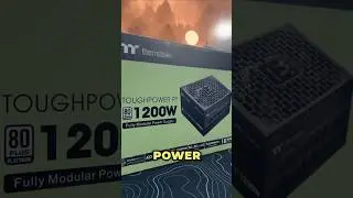 Блок питания Thermaltake ToughPower PT 1200W Fully Modular 80Plus Platinum. Компактный, доступный...