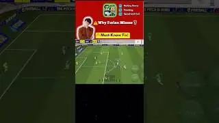 Forl&aacute;n Misses Too Many Goals in eFootball 2025? Fix Him Now!🔥 #efootball2025 #shorts #efootball