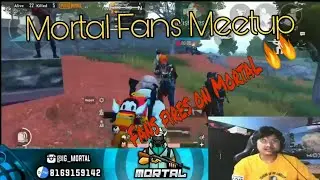 Mortal Fans Meetup || Fans fire On MortaL 🔥🔥 || IndusYeti Gaming