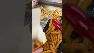 BK POV: How The Burger King 9 Piece Chicken Fries Are Prepared #shorts #burgerking