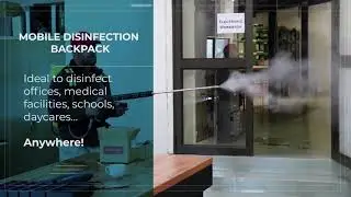 Disinfection Backpack - effective, safe to use and highly efficient