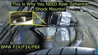 This is Why Your BMW NEEDS Rear Spherical Top Mounts!