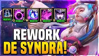 &iexcl;EL NUEVO REWORK DE SYNDRA ROMPERA LA MID LANE! | League of Legends