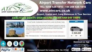 Private Transfer Southampton Cruise Port to London Via Windsor Castle | ATN Cars