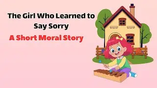 The Girl Who Learned to Say Sorry 💖 | Moral Story for Kids | Apologies Heal Hearts