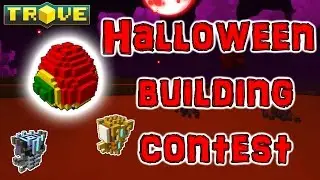 Halloween Building Contest in Trove - Dormant Block Dragon Egg for 1 place!