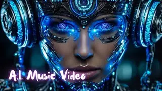 Neon Dreams | AI Generated | EDM Music Video | Electronic Party