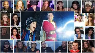 Shazam Tests his Powers Reaction Mashup | Shazam! (2019)