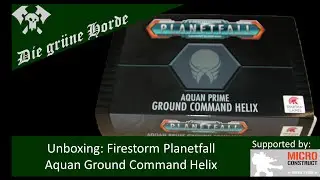 EN Unbox: Firestorm Planetfall Aquan Ground Command Helix