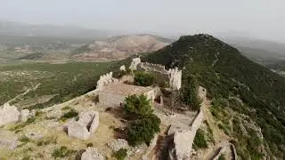 Greece by drone - Castle of Geraki