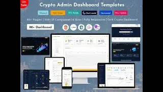 Crypto Bootstrap 5 Admin Dashboard