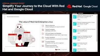 Simplify Your Journey to the Cloud With Red Hat and Google Cloud
