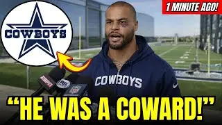 HE WAS A COWARD! Dak Prescott Arrives With BRUISE ON FACE And EXPLODES! | Dallas Cowboys News