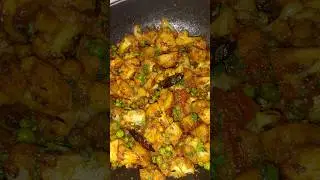 10 MIN ME ALOO GOBHI 😍😋#recipe#aloogobisabji  #food #viral #trending #indianfood #aliyahomekitchen