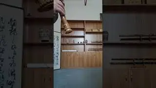 Chinese Beautiful Traditional Music by YPXD Bamboo Flute (Nan Xiao)-Vertical Xiao Like Shakuhachi
