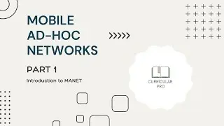 Mobile Ad-hoc Networks || Introduction to MANET