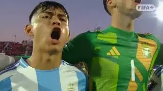 National Anthem of Mexico and Argentina (FIFA U-20 World Cup Chile 2025) 🇲🇽🇦🇷