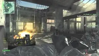 Infected Gameplay and a nice throwing knife final kill! ~ Delaitinho mw3 ~ Dutch Eagles