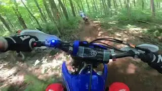 Testing the 2021 YZ450FX