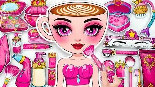 Paper DIY💖ITALIAN BRAINROT Ballerina Cappuccina Mermaid Fashion Skincare Makeup💄Blind Bag Unboxing
