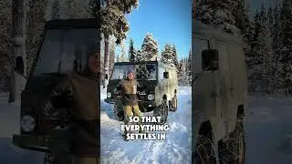 K&ouml;nig snowchains for the win! Wildcamping in the arctic at -20C with the vintage Volvo!