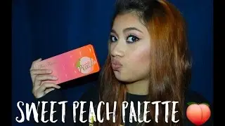 Too Faced Sweet Peach Palette Review and Demo!