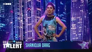 Shaniqua Drag - Performance para vestirse rápido | Audiciones | Got Talent Argentina 2023