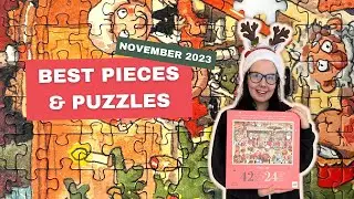 HUGE Holiday Puzzle Haul & Mind-Blowing Moments of November | BONUS: My Puzzle Advent Calendar