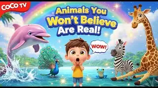 Animals You Won’t Believe Are Real | Amazing Kids Song | Fun Preschool Sing Along