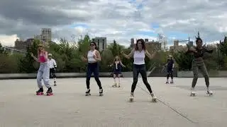 Cecile Klaus - Missile Rollerdance Class @Pier3 / Douha